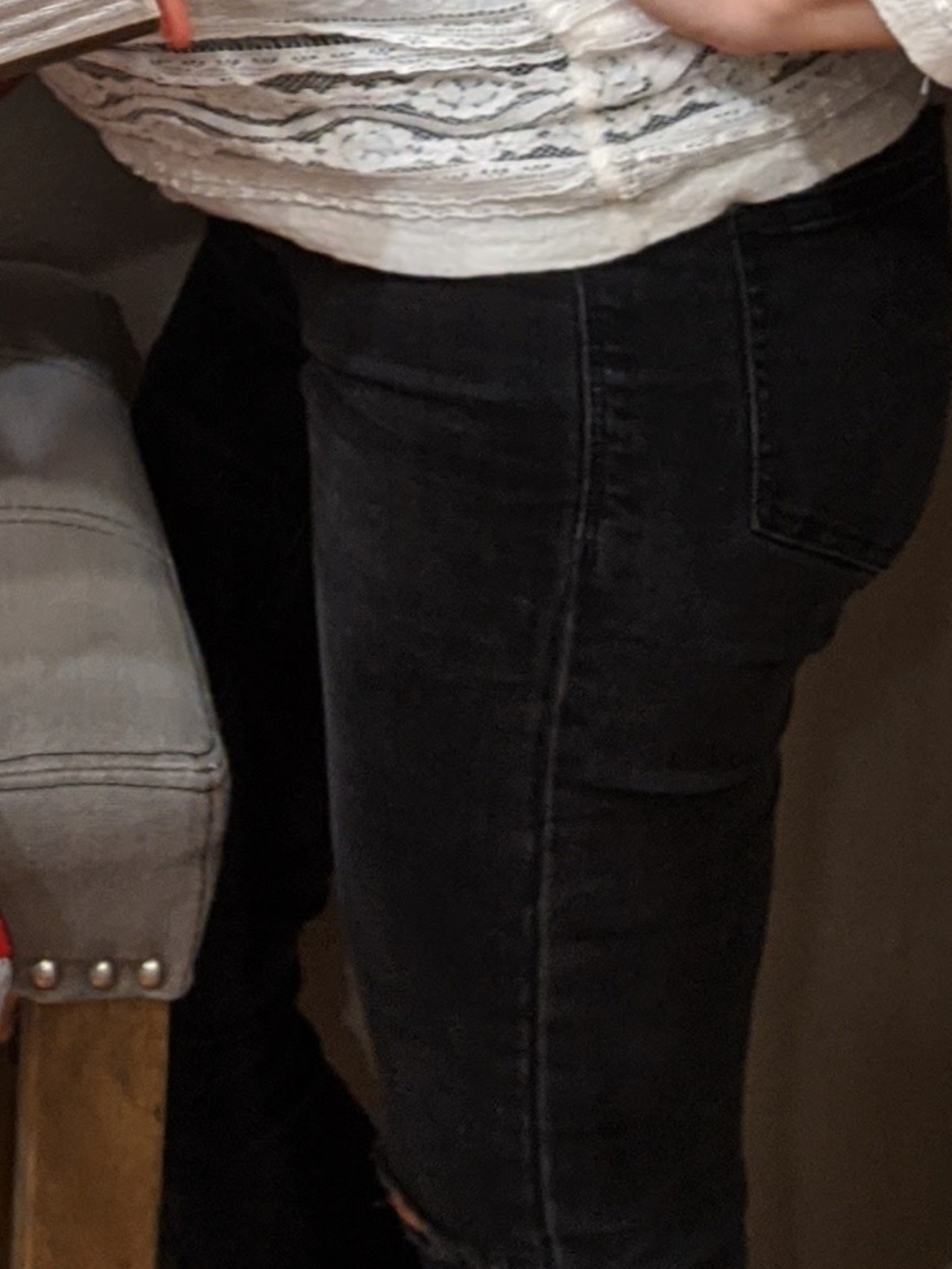 Maternity Madewell Black Skinny Jeans